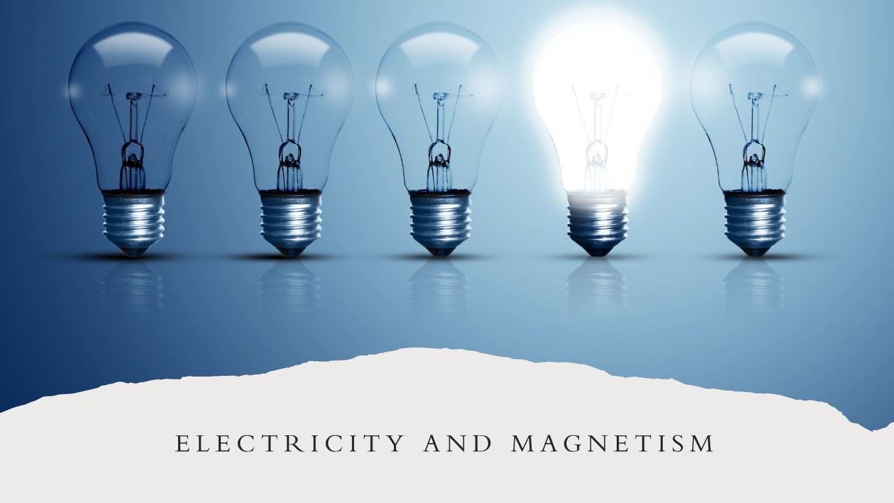 STD X – ELECTRICITY AND MAGNETISM – EINSTEIN