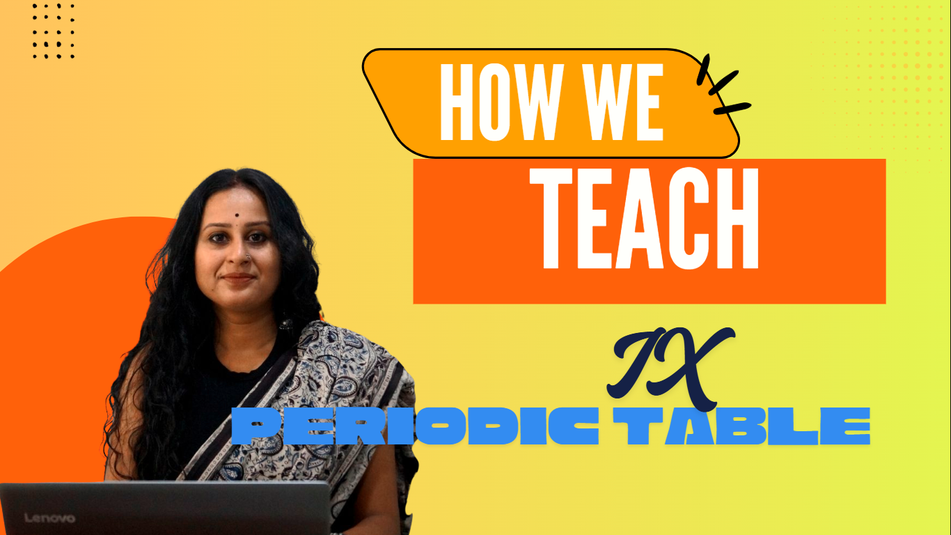 IX - CHEMISTRY - PERIODIC TABLE